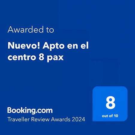 Nuevo! Pisazo En El Centro Para 8 Personas Santander Exterior photo